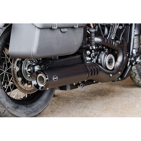 S&S Grand National Slip-On Muffler for 2025 Indian Scout