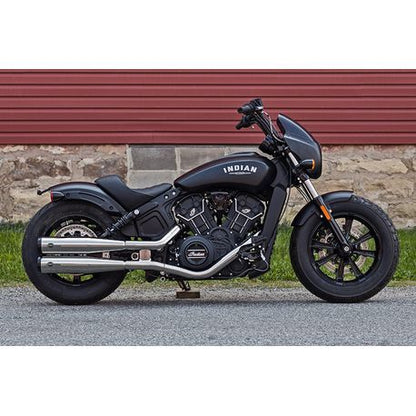S&S 2-1 Black Grand National Exhaust system for Indian Scout