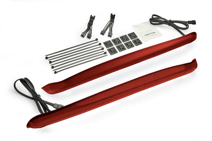 Machete saddlebag LED Lights for Indian