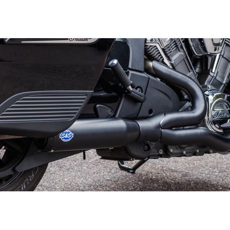 S&S Qualifier 2-1 Exhaust System for 2020-2026 Indian PowerPlus Models