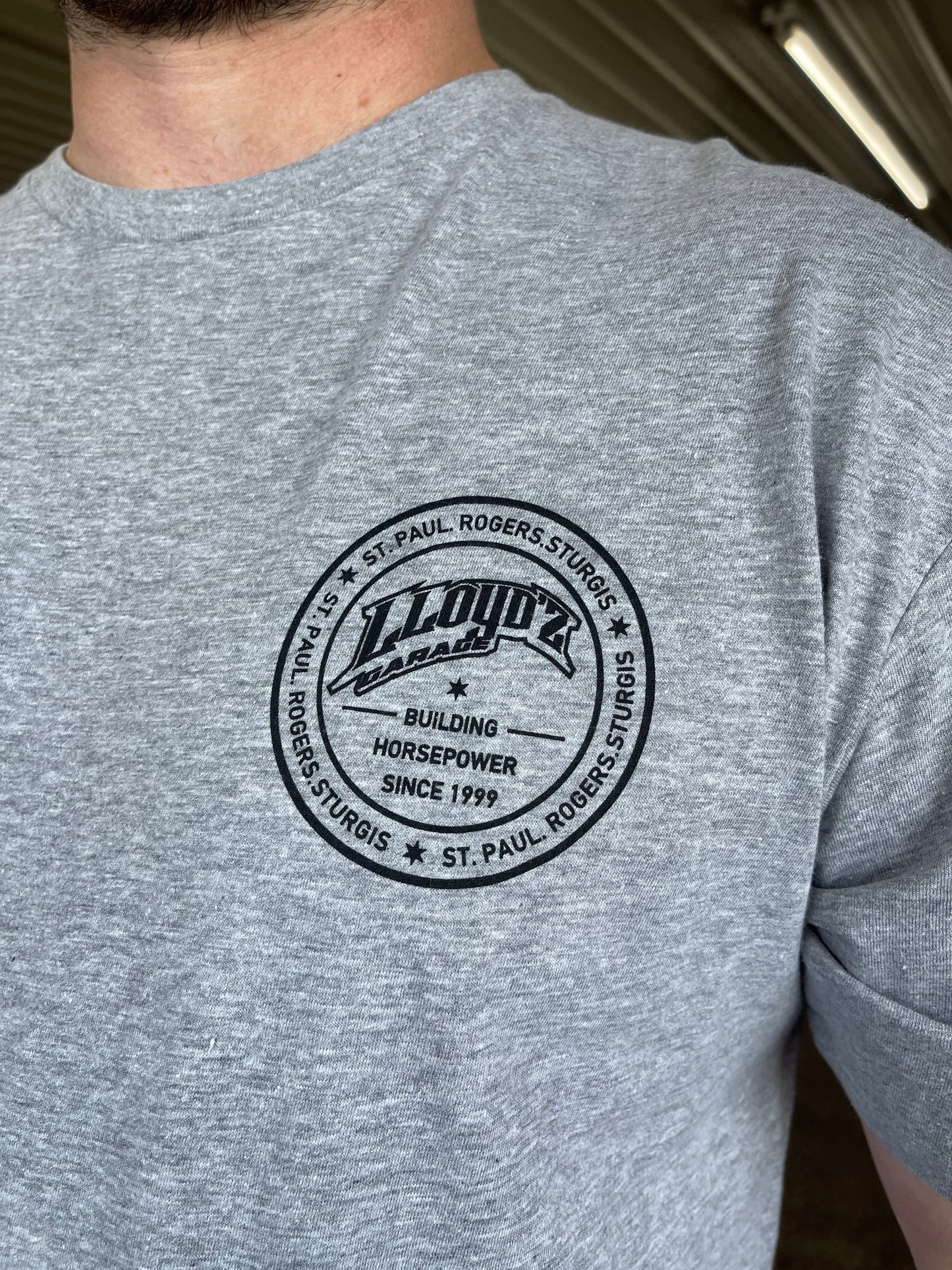 Lloyd'z Garage T-Shirt-New Design