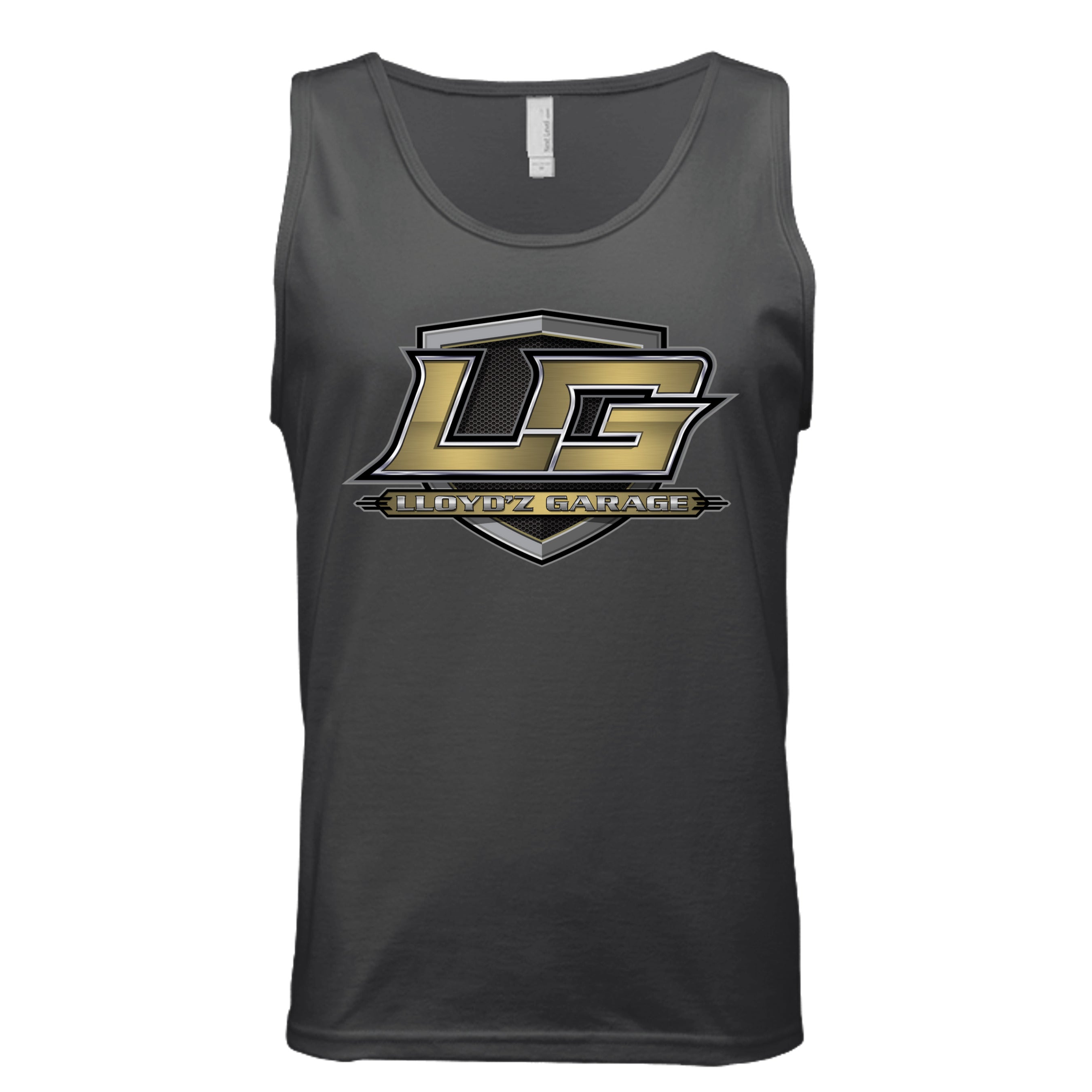 Heavy Metal / 2XL / Next Level Apparel 3633 Men's Cotton Tank
