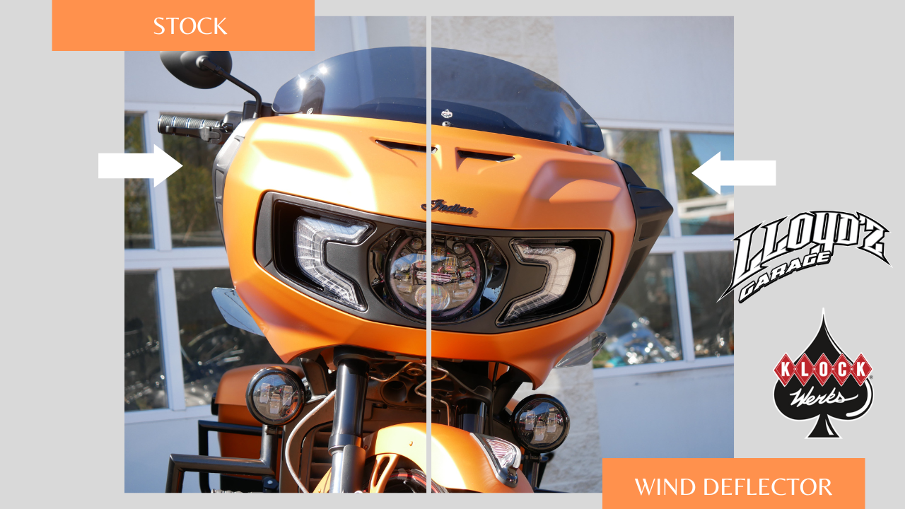 Klock Werks Wind Deflectors- Challenger-Set of two